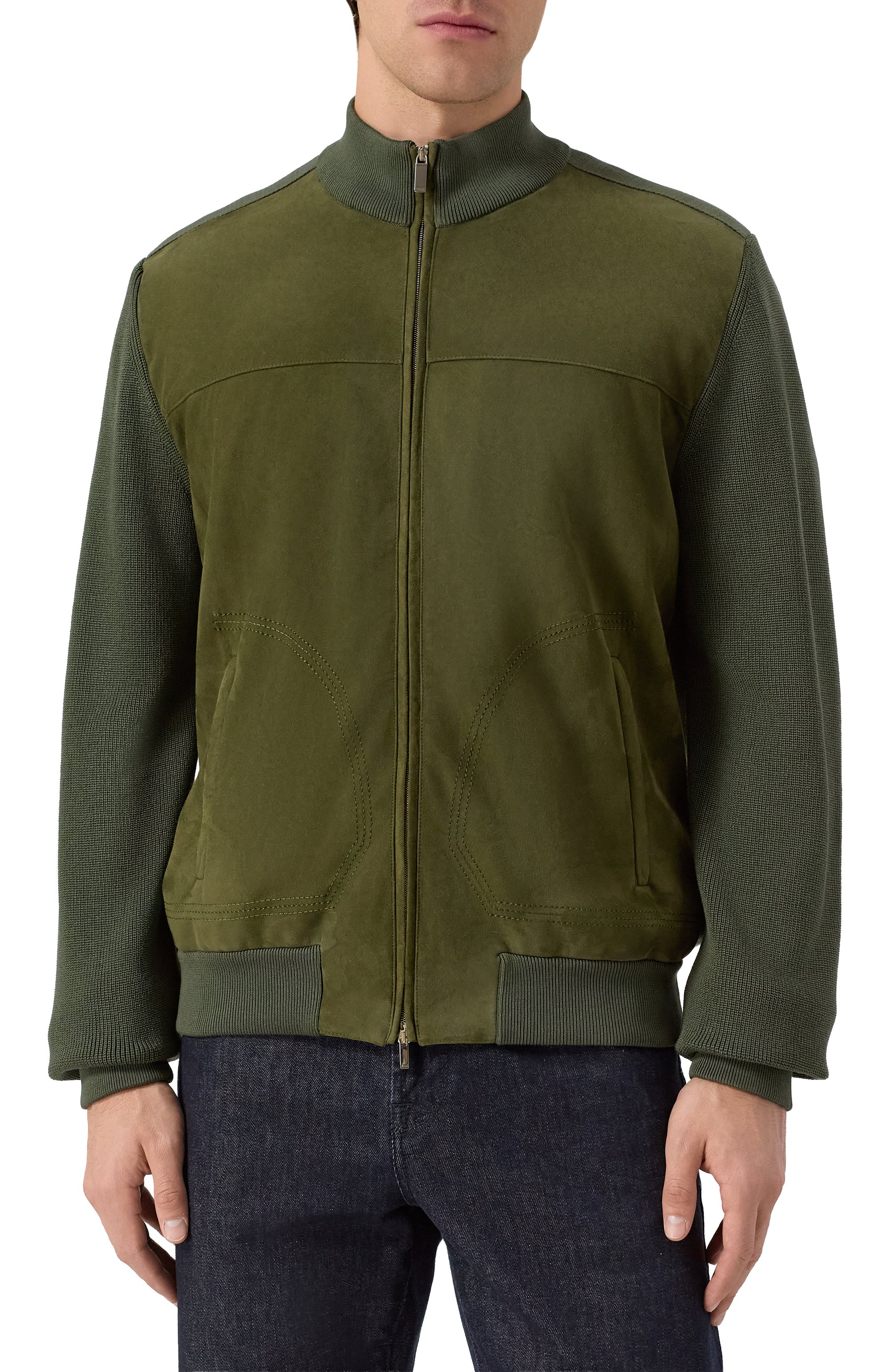 Комбинированный кардиган ZILLI, арт. KZMC01M0149VTSU00, фото 3