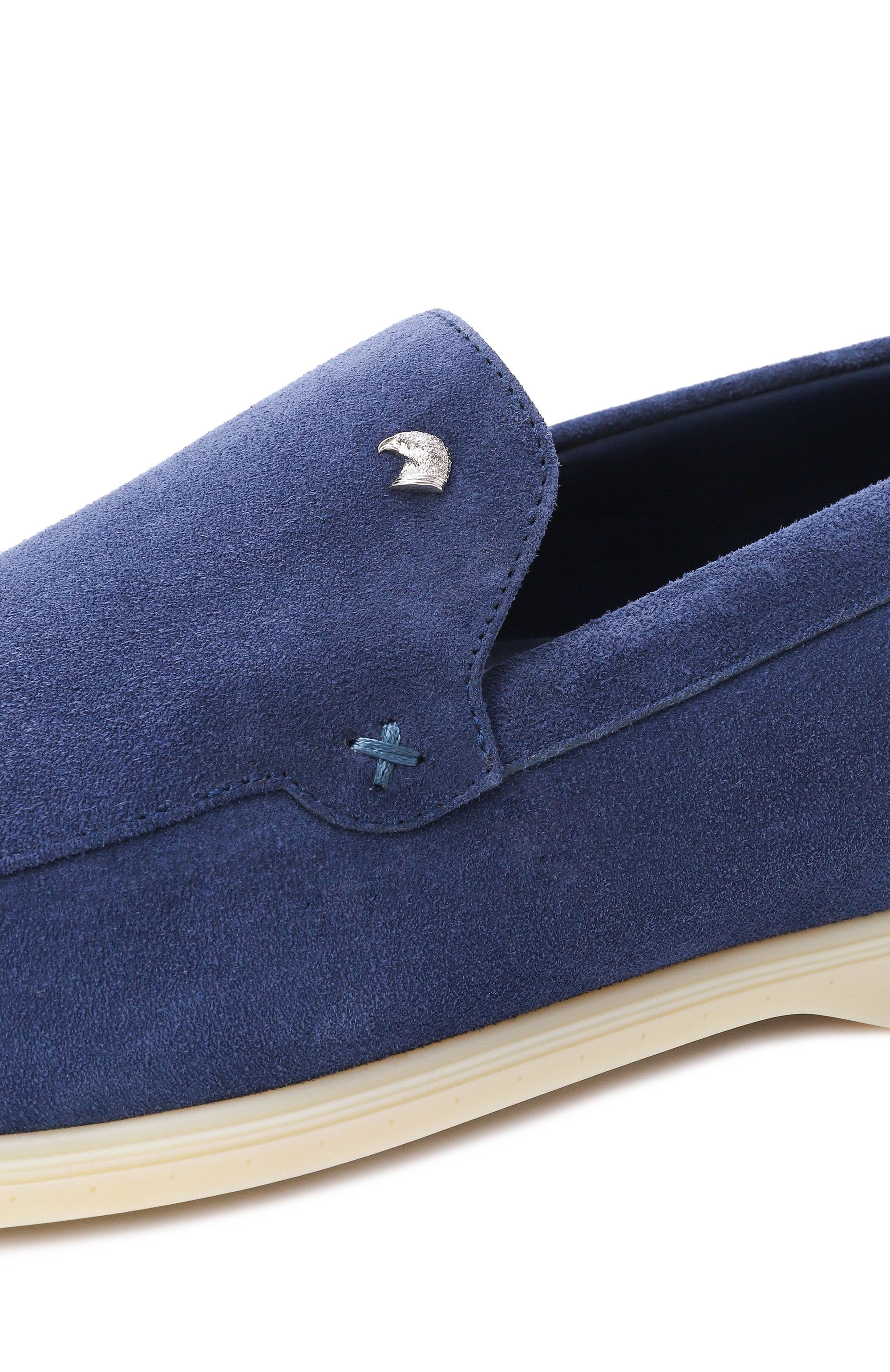 Замшевые лоферы STEFANO RICCI, арт. UC64_G2287/SDP, фото 7