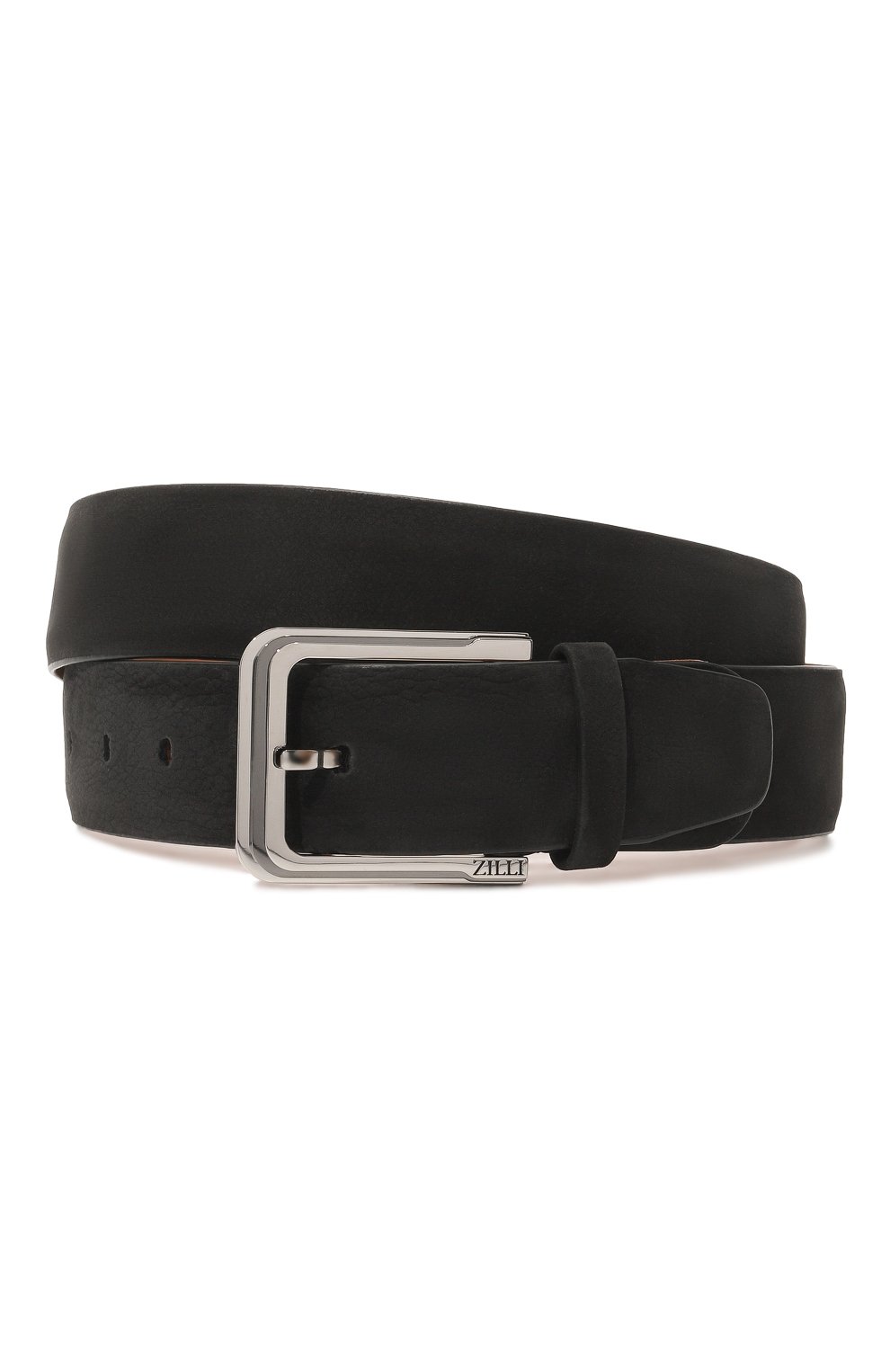 Ремень из нубука ZILLI, арт. MJL-CLAQE-01982/0100, фото 1