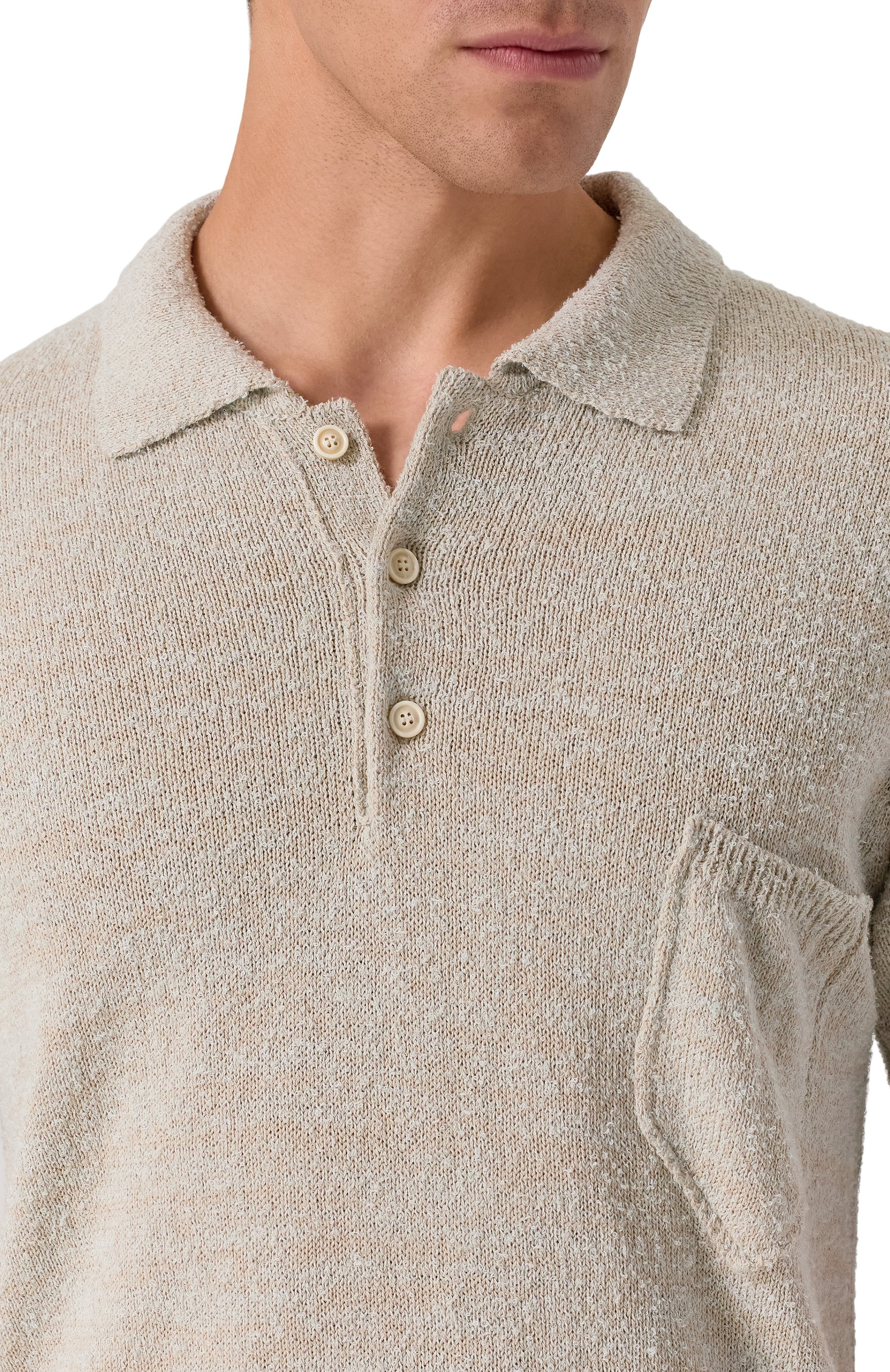 Поло из хлопка и шерсти MAISON MARGIELA, арт. S50GL0062/M13152, фото 5