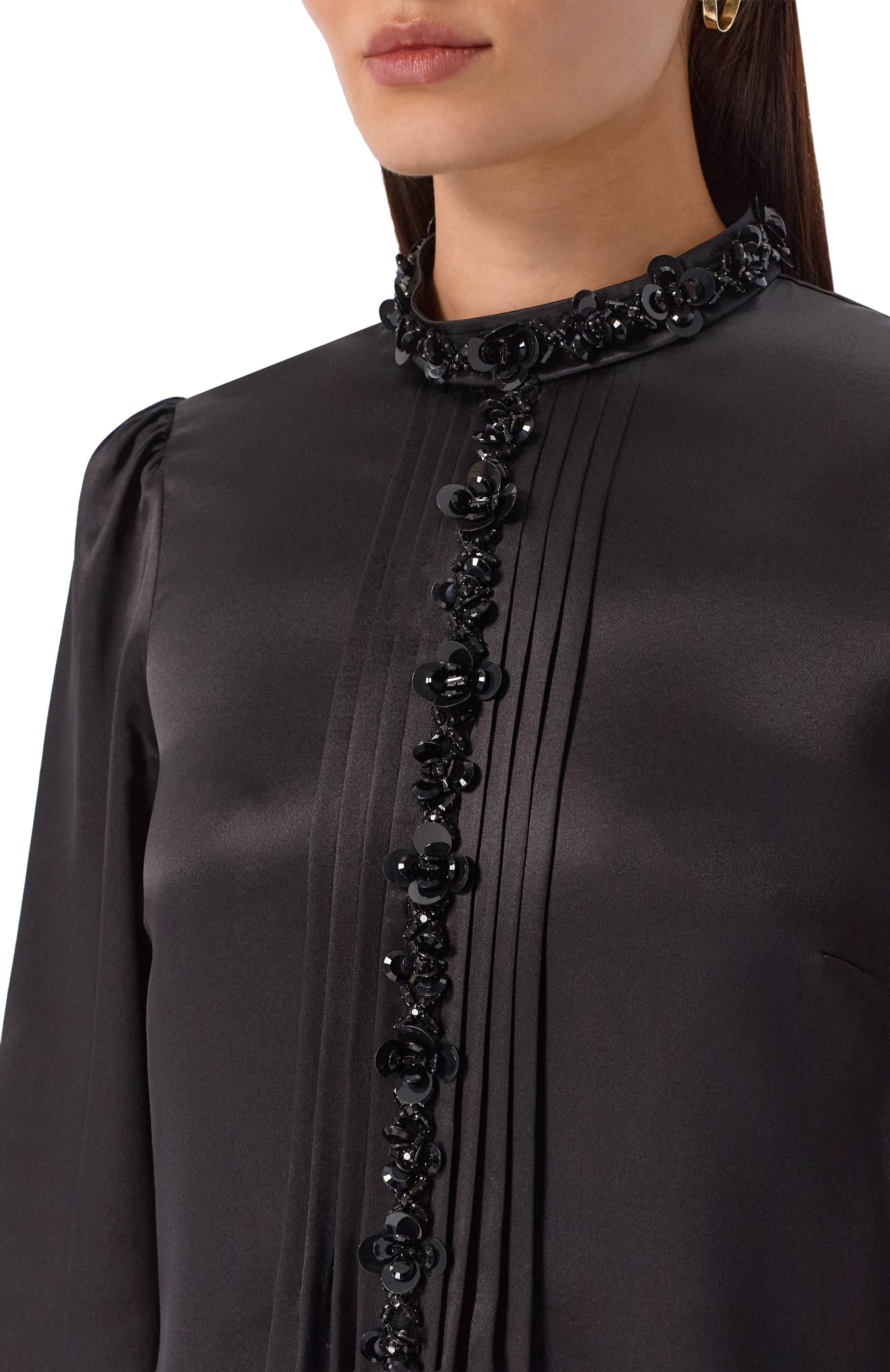 Шелковая блузка DOLCE & GABBANA, арт. F7BA6Z/FU1AU, фото 5