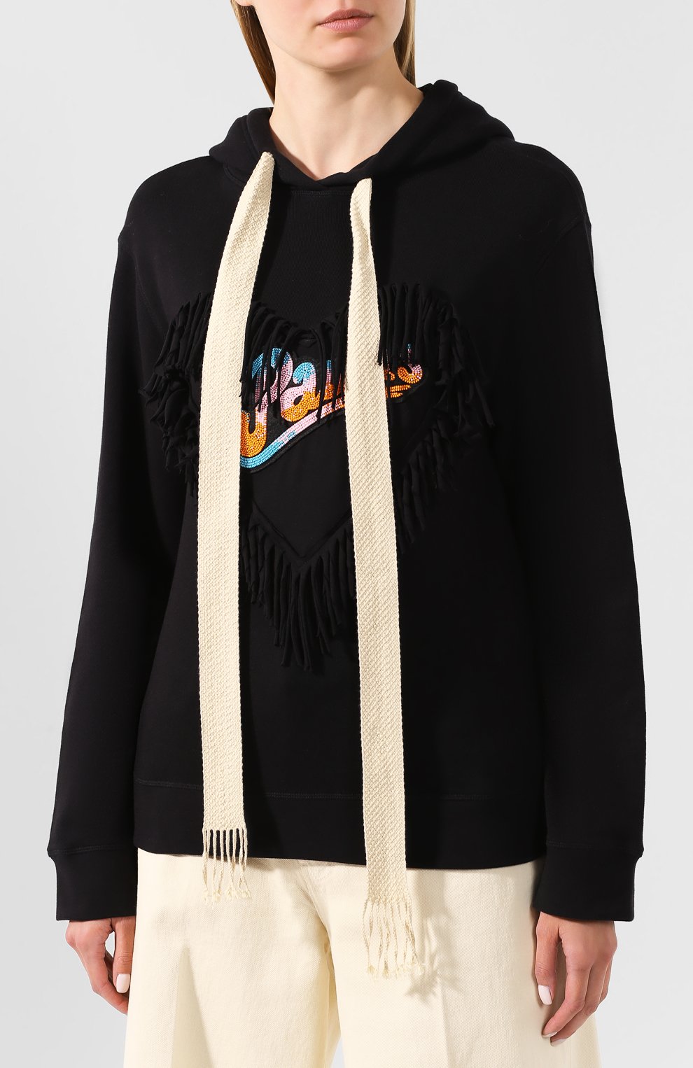 Худи loewe x paula's ibiza LOEWE черного цвета по цене 65550 руб., арт. S616341X59, фото 3 Худи loewe x paula's ibiza LOEWE, арт. S616341X59, фото 3