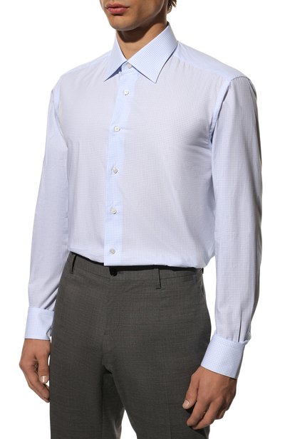 Хлопковая сорочка ZILLI, арт. MFX-13068-365607/ZS11, фото 4