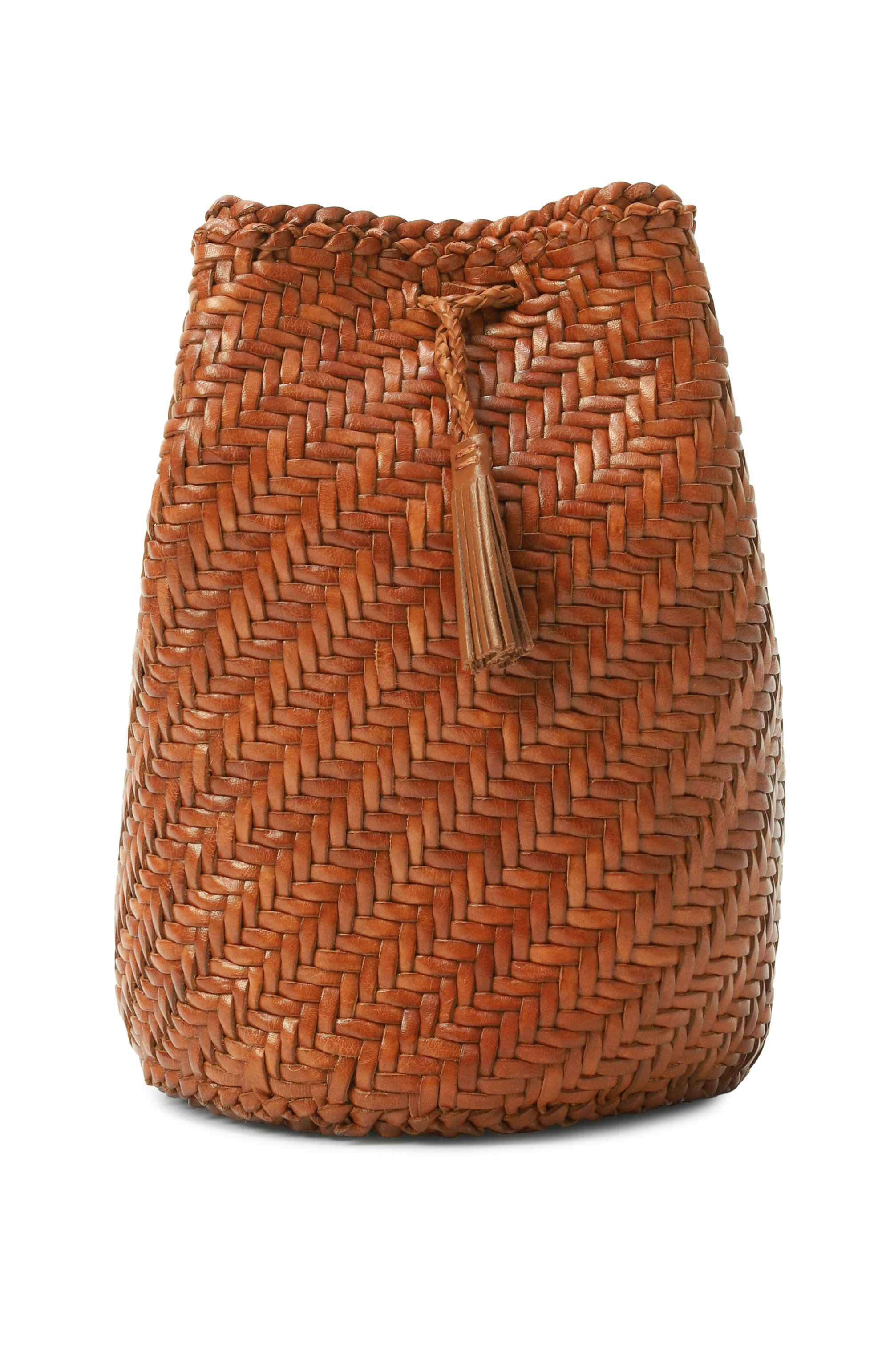 Сумка pompom double jump DRAGON DIFFUSION коричневого цвета по цене 39200 руб., арт. 8838, фото 6 Сумка pompom double jump DRAGON DIFFUSION, арт. 8838, фото 6