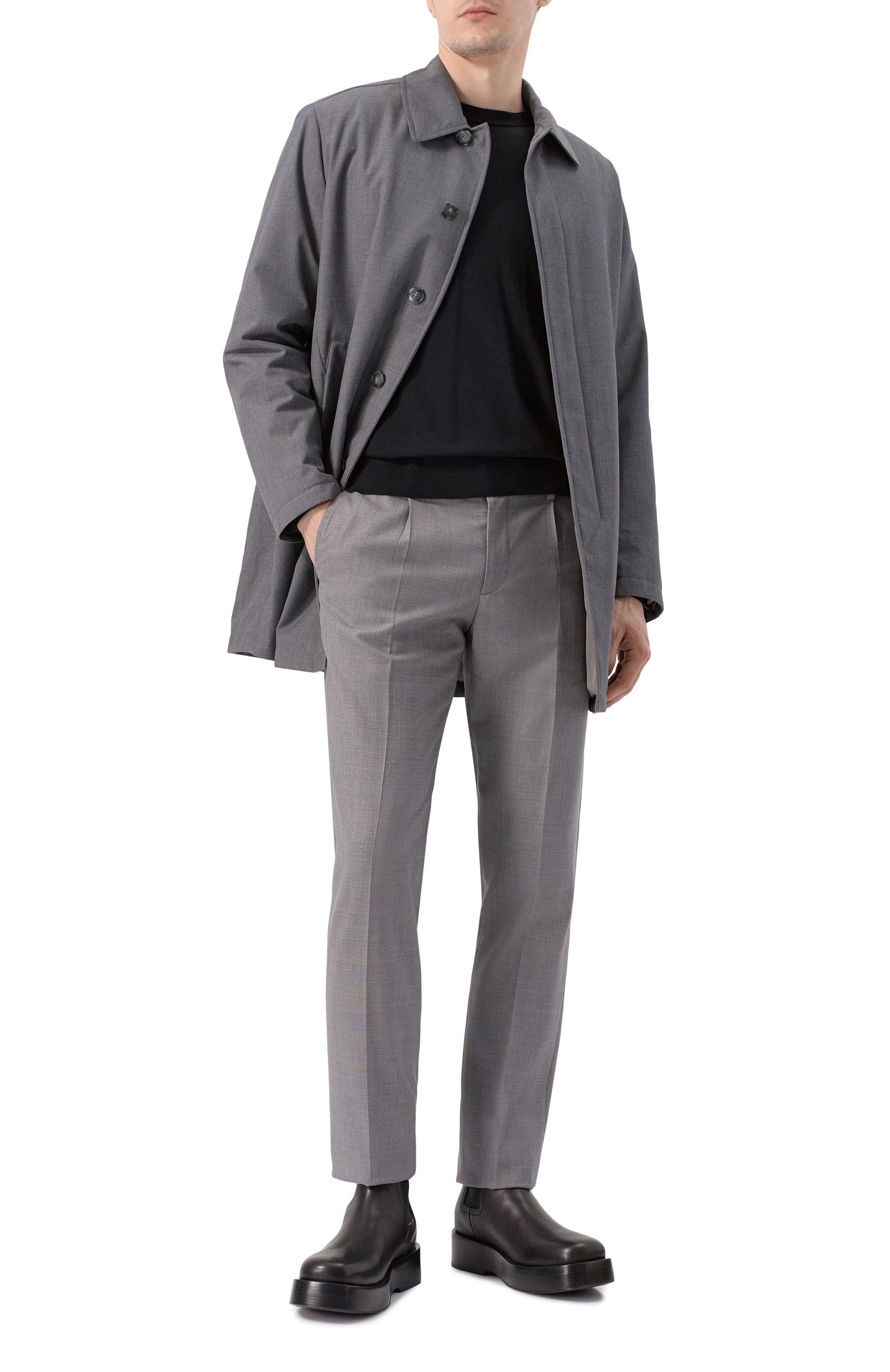 Шерстяные брюки STEFANO RICCI, арт. M1T8100006/W0003S, фото 2