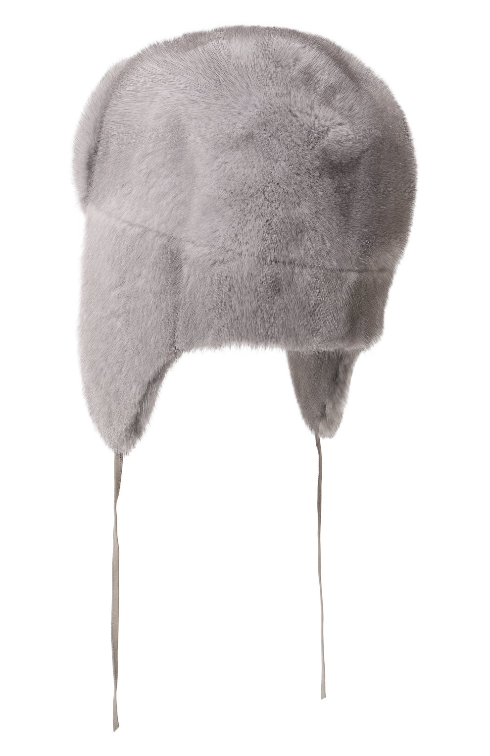 Шапка-ушанка френки из меха норки FURLAND светло-серого цвета по цене 97460 руб., арт. 0217500110004600000, фото 2 Шапка-ушанка френки из меха норки FURLAND, арт. 0217500110004600000, фото 2