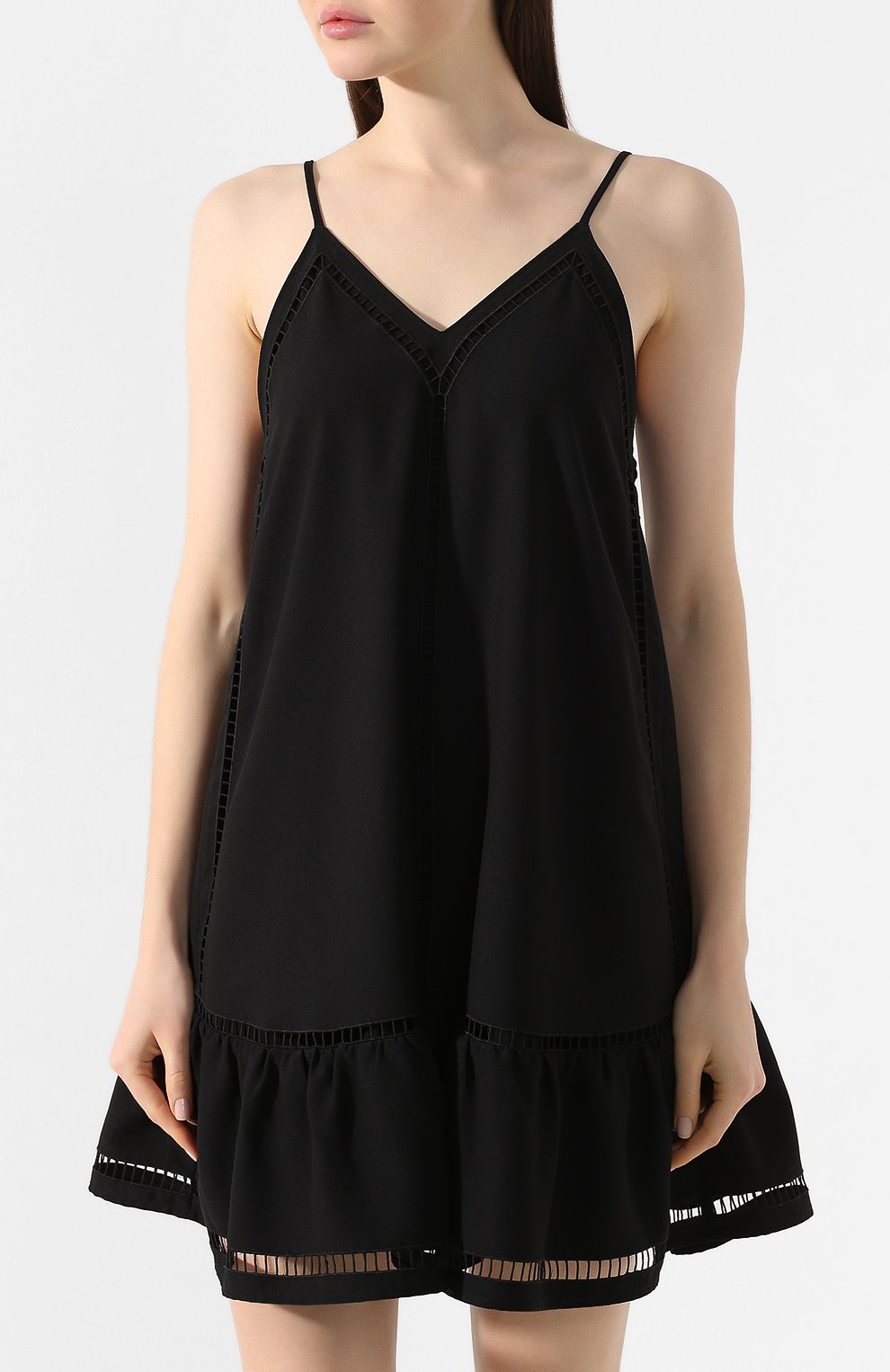 Платье REDVALENTINO черного цвета по цене 82200 руб., арт. TR0VA12D/51B, фото 3 Платье REDVALENTINO, арт. TR0VA12D/51B, фото 3