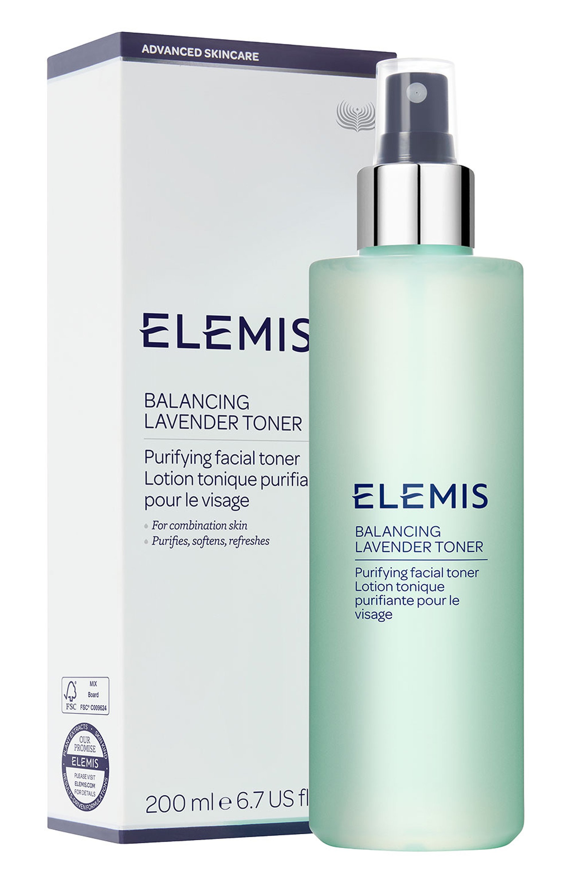 Тоник для комбинированной кожи "лаванда" (200ml) ELEMIS, арт. EL40160, фото 3