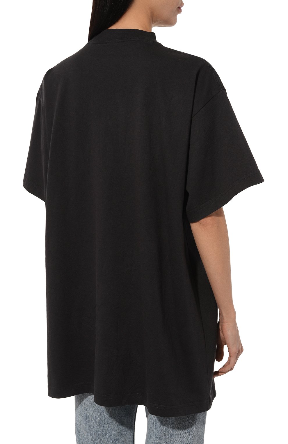 Хлопковая футболка BALENCIAGA, арт. 787349/TRVC6, фото 4