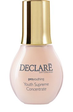 Концентрат youth supreme concentrate (50ml) DECLARE бесцветного цвета, арт. 667 | Фото 1 (Материал внутренний: Не назначено; Региональные ограничения белый список (Axapta Mercury): Не проставлено; Косметика кросс-кт: Антивозрастной уход; Нос: Не проставлено; Назначение: Для лица; Статус проверки: Проверена категория; Тип продукта: Концентраты)