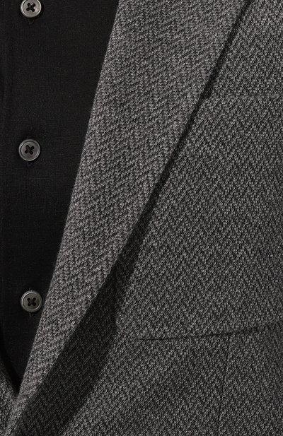 Пиджак из хлопка и шерсти CANALI, арт. J0147/JJ02161, фото 5