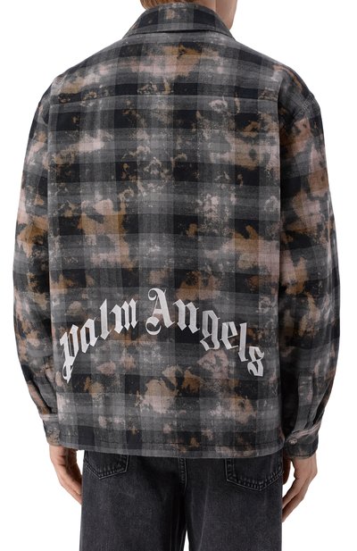 Куртка-рубашка PALM ANGELS, арт. PMES049F25FAB001, фото 4