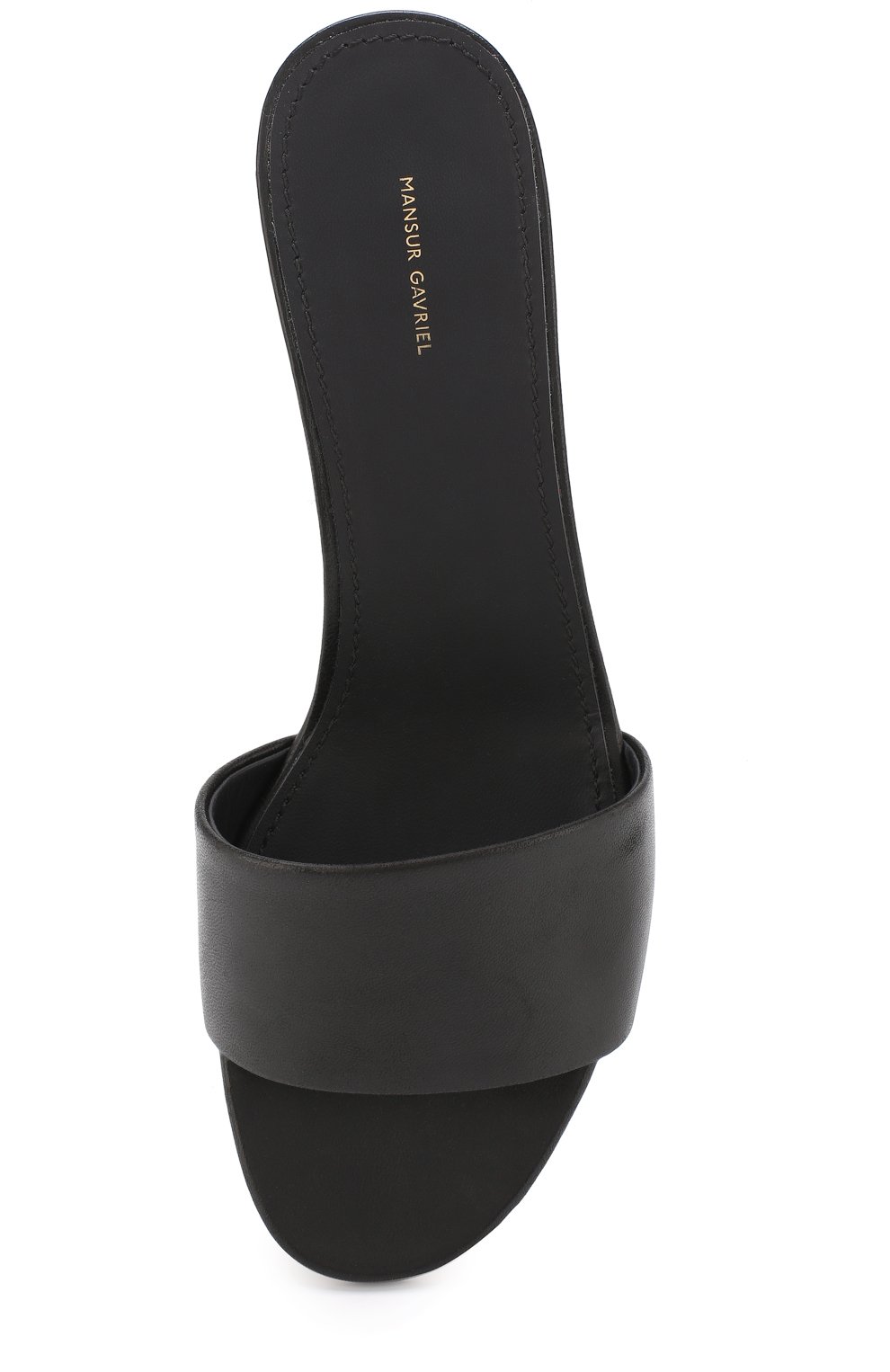 Кожаные мюли на устойчивом каблуке MANSUR GAVRIEL, арт. FS4005LA, фото 5