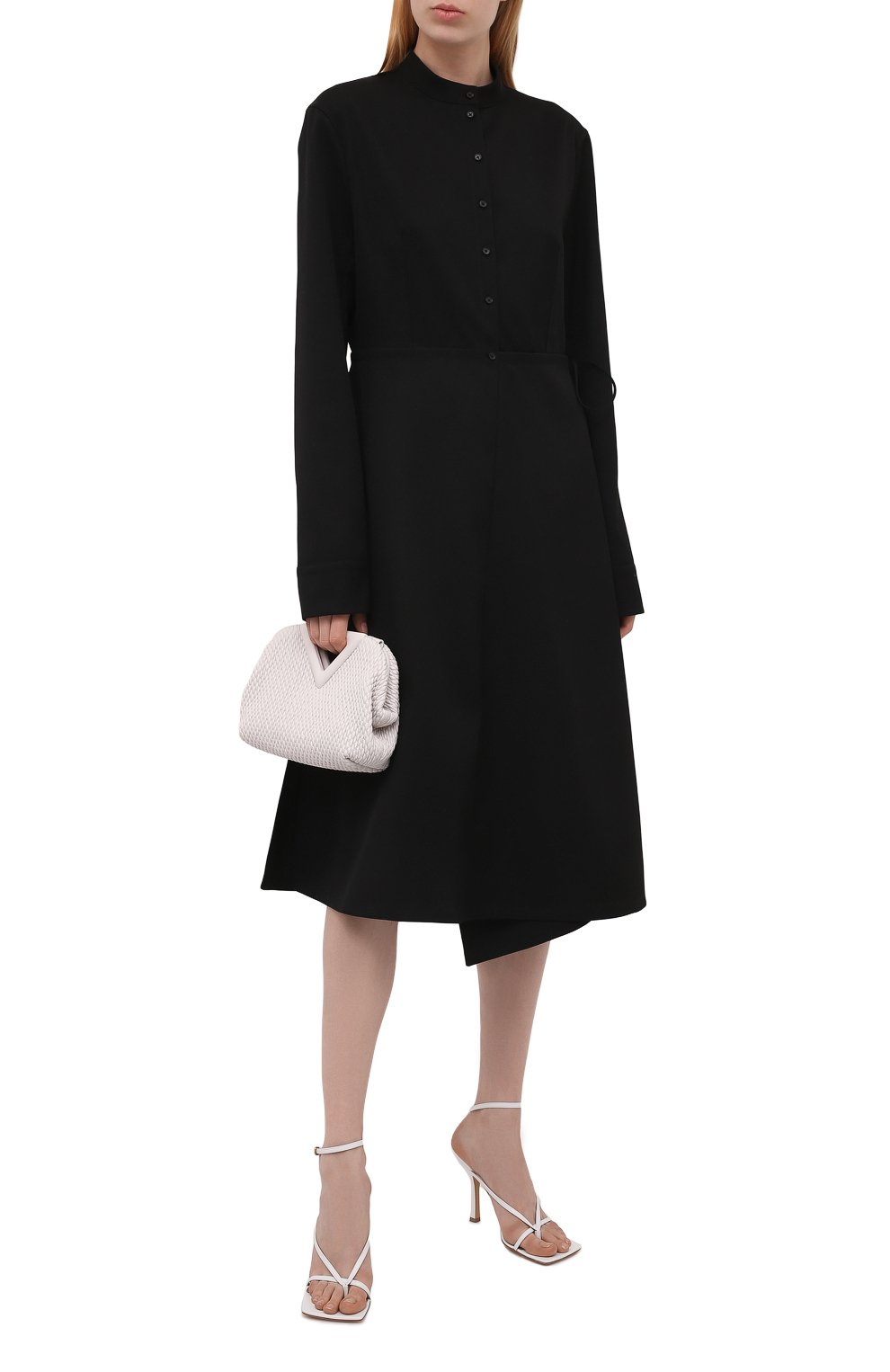 Шерстяное платье JIL SANDER, арт. JSPT504301-WT202500, фото 2