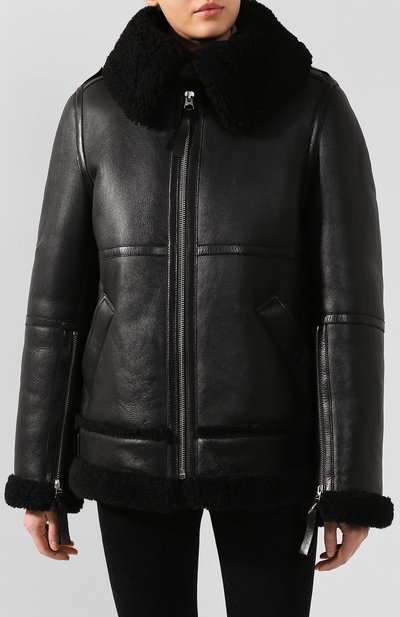 Дубленка ACNE STUDIOS черного цвета по цене 375500 руб., арт. A70022, фото 3 Дубленка ACNE STUDIOS, арт. A70022, фото 3