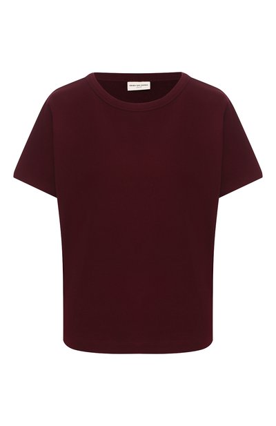 Женская хлопковая футболка DRIES VAN NOTEN, арт. 201-11118-9626
