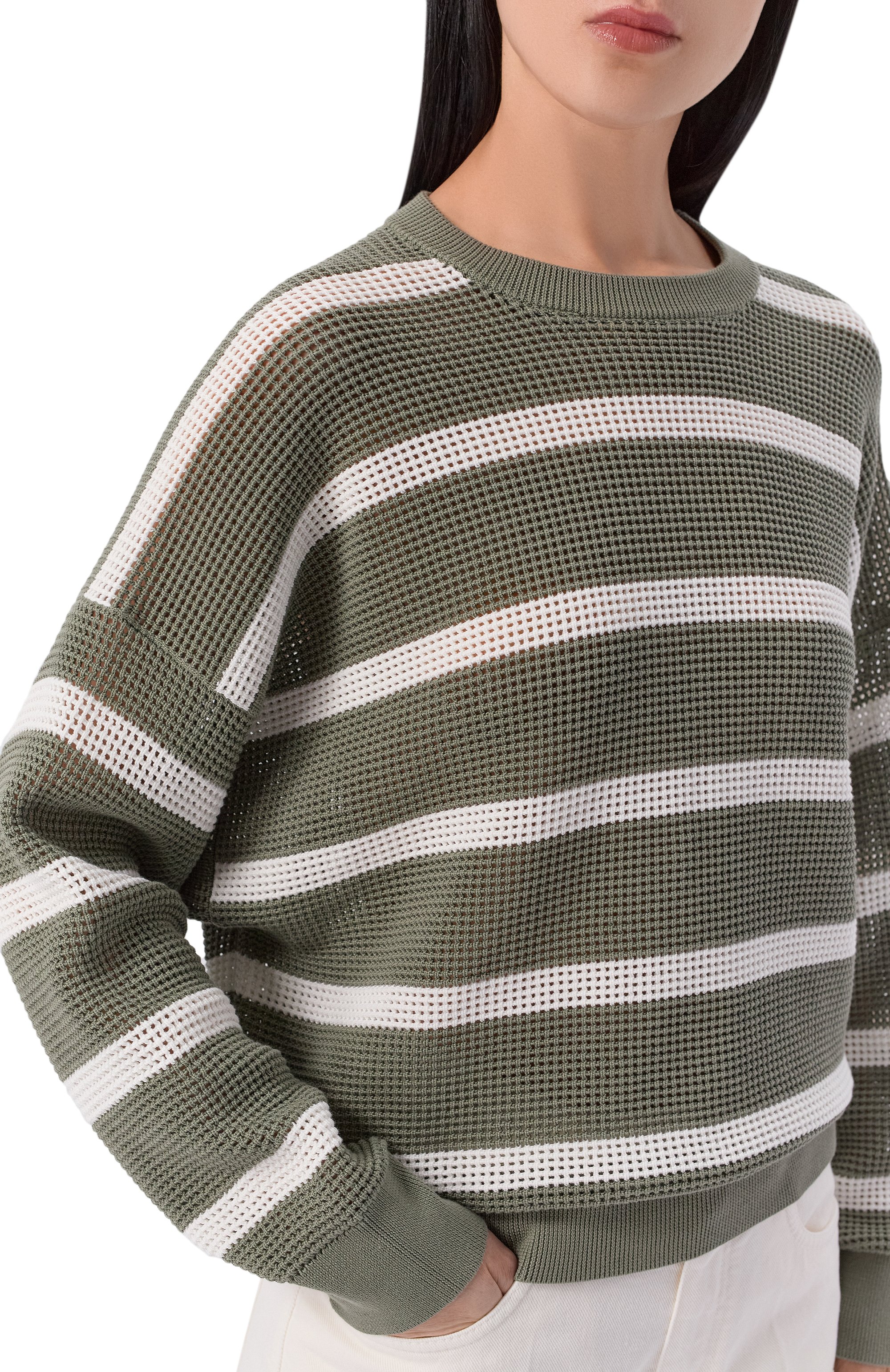 Хлопковый пуловер BRUNELLO CUCINELLI, арт. M19225700, фото 5