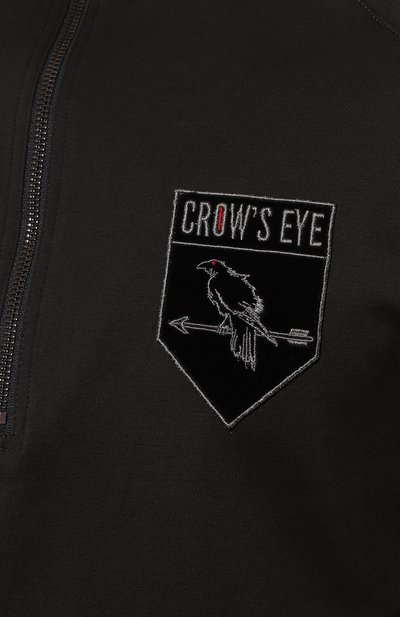 Хлопковый лонгслив CROW’S EYE, арт. L.E. 8, фото 5