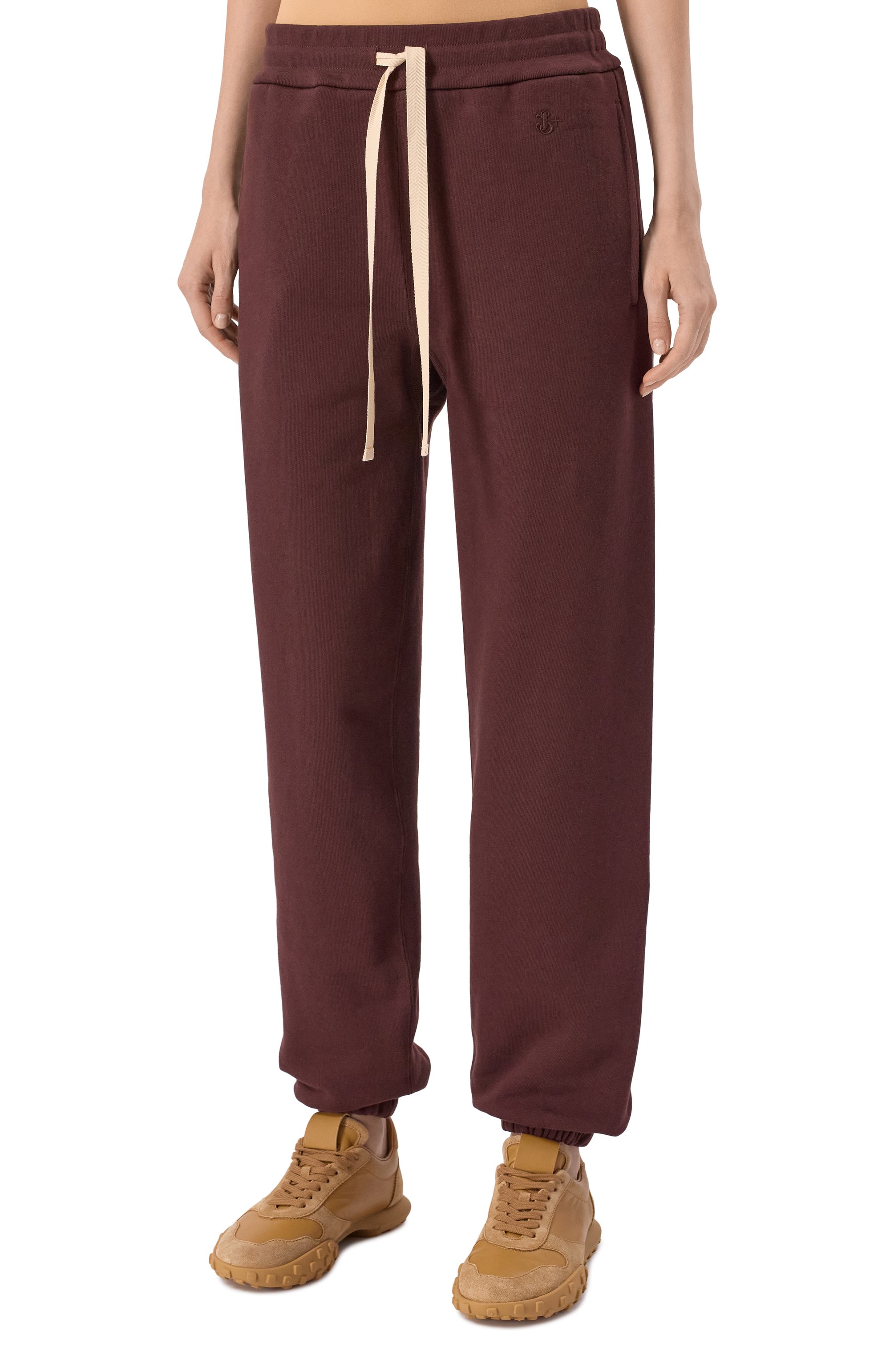 Хлопковые джоггеры JIL SANDER, арт. J40KA0272/J20039, фото 3