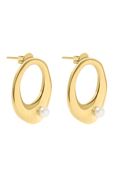 Серьги BONVO, арт. FLUID/G0LD, фото 3