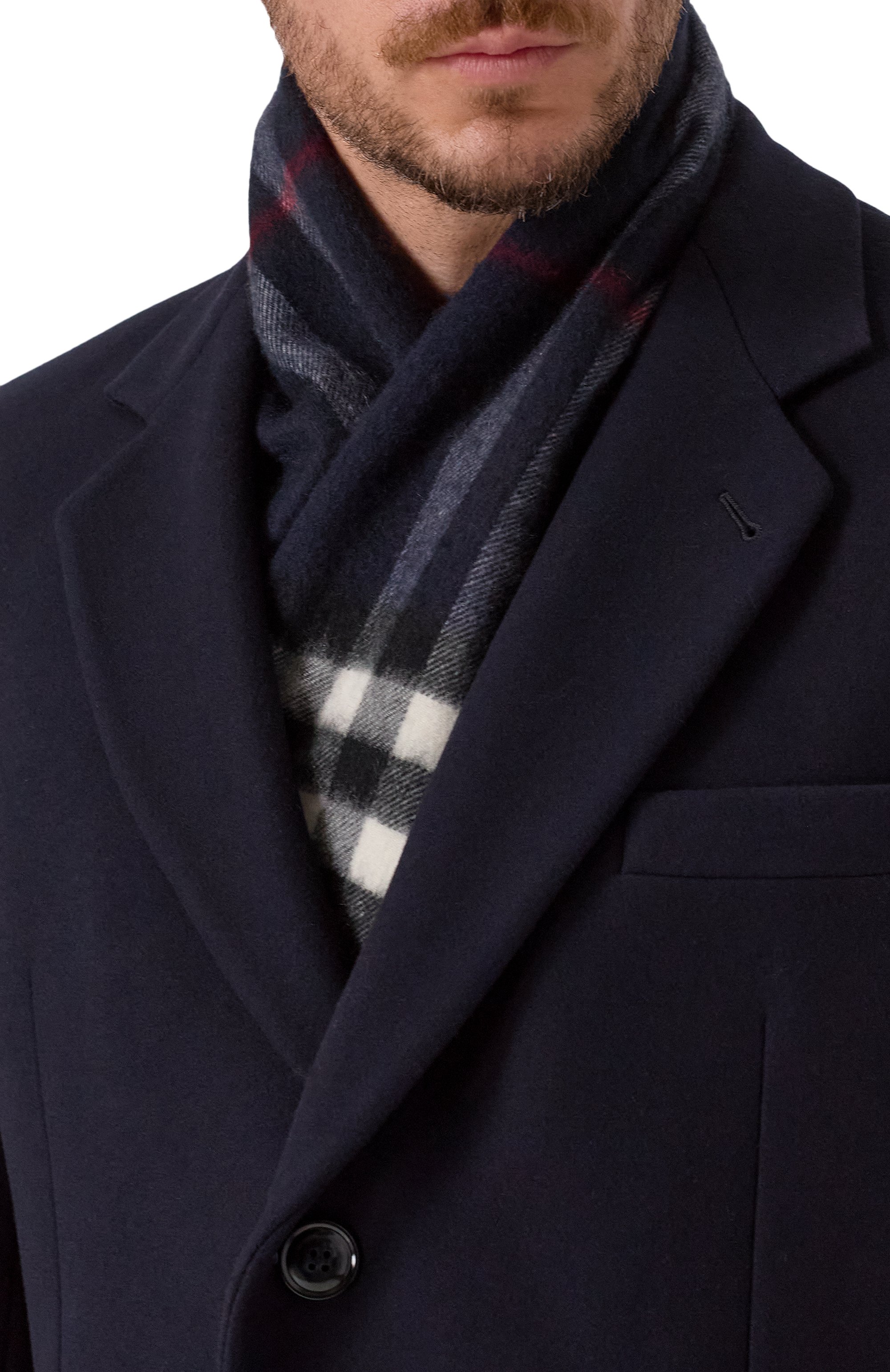 Кашемировый шарф BURBERRY, арт. 8112641, фото 2