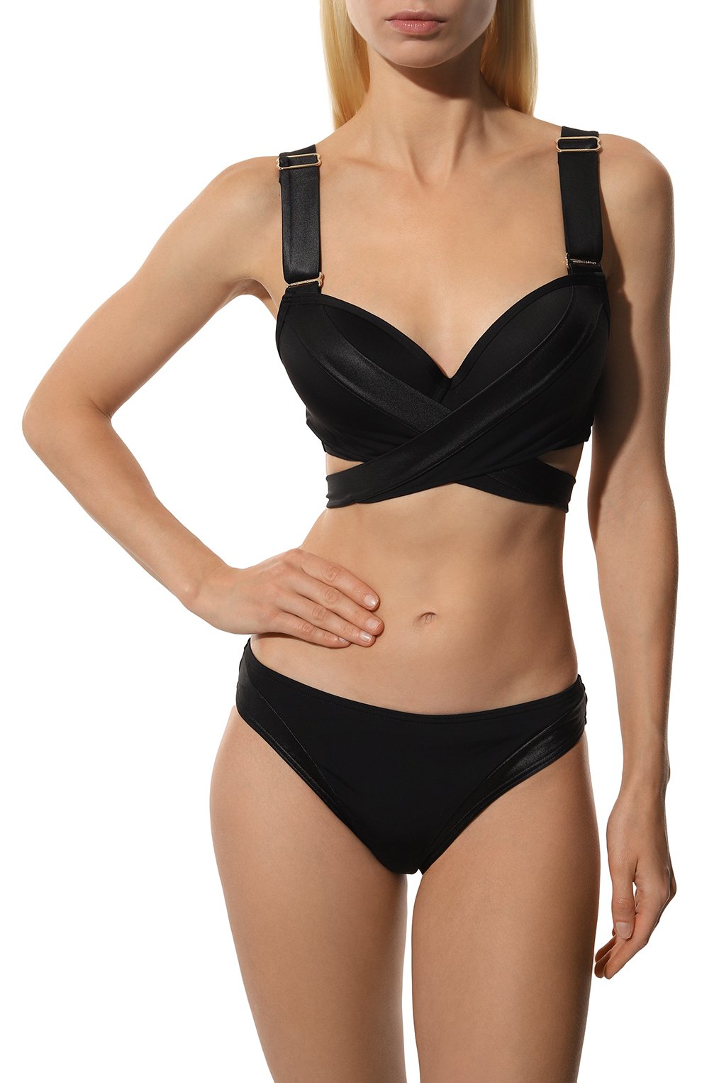 Бра-топ MARLIES DEKKERS черного цвета по цене 23170 руб., арт. 19600, фото 2 Бра-топ MARLIES DEKKERS, арт. 19600, фото 2