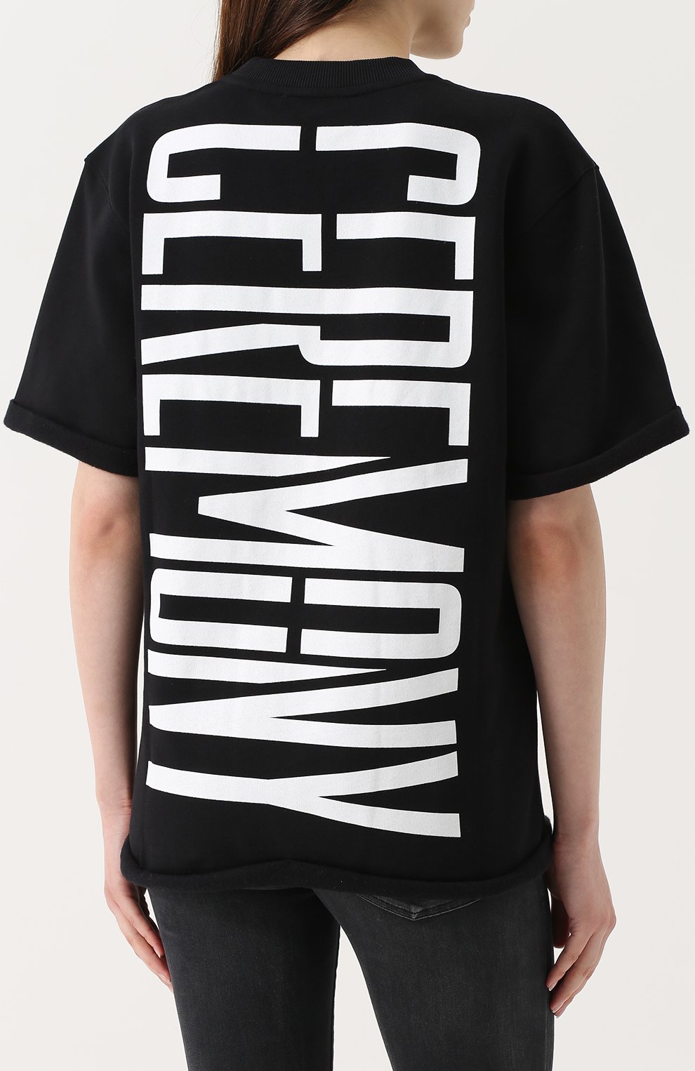 Футболка свободного кроя с надписью OPENING CEREMONY, арт. S27TBB12111, фото 4