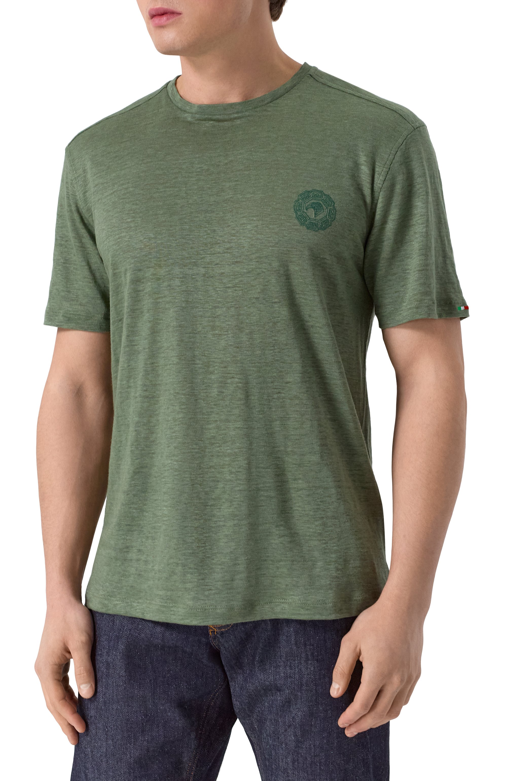 Льняная футболка STEFANO RICCI, арт. MNH5204460/LN, фото 3