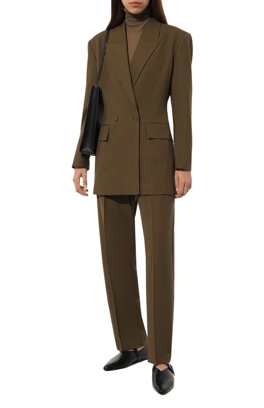 Жакет из вискозы AERON Хаки, фото 2