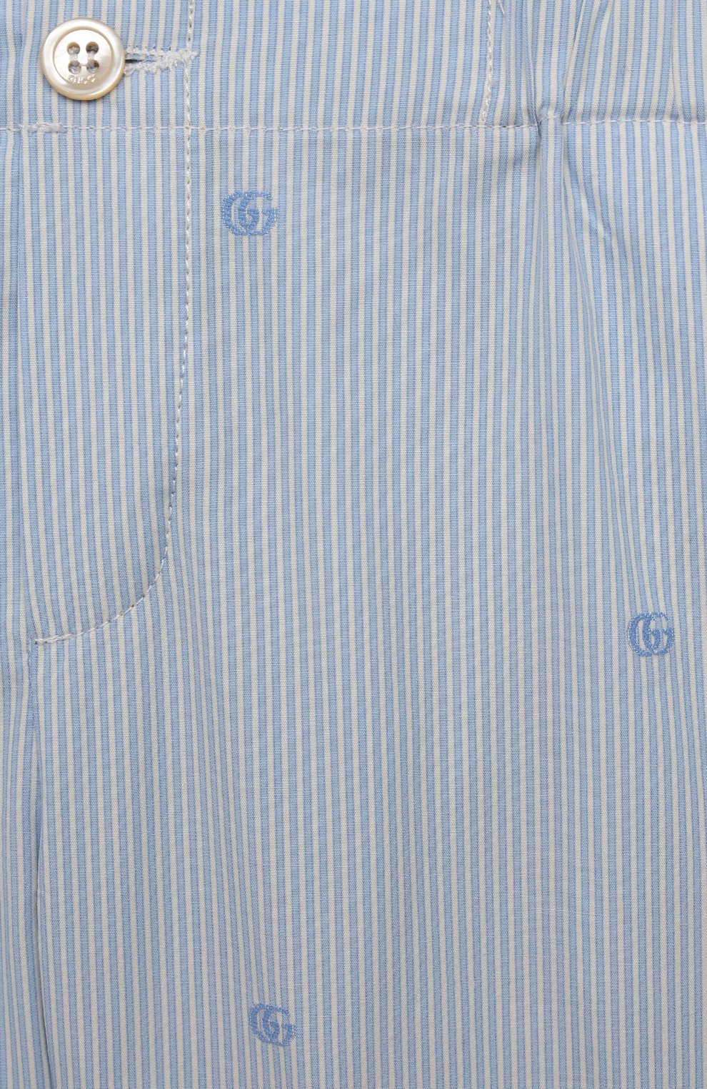 Хлопковые шорты GUCCI, арт. 672375/XWARD/9-12M, фото 3