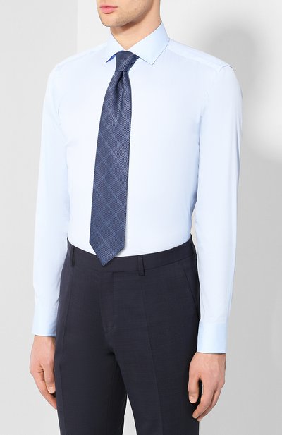 Хлопковая рубашка BOSS, арт. 50404735, фото 4