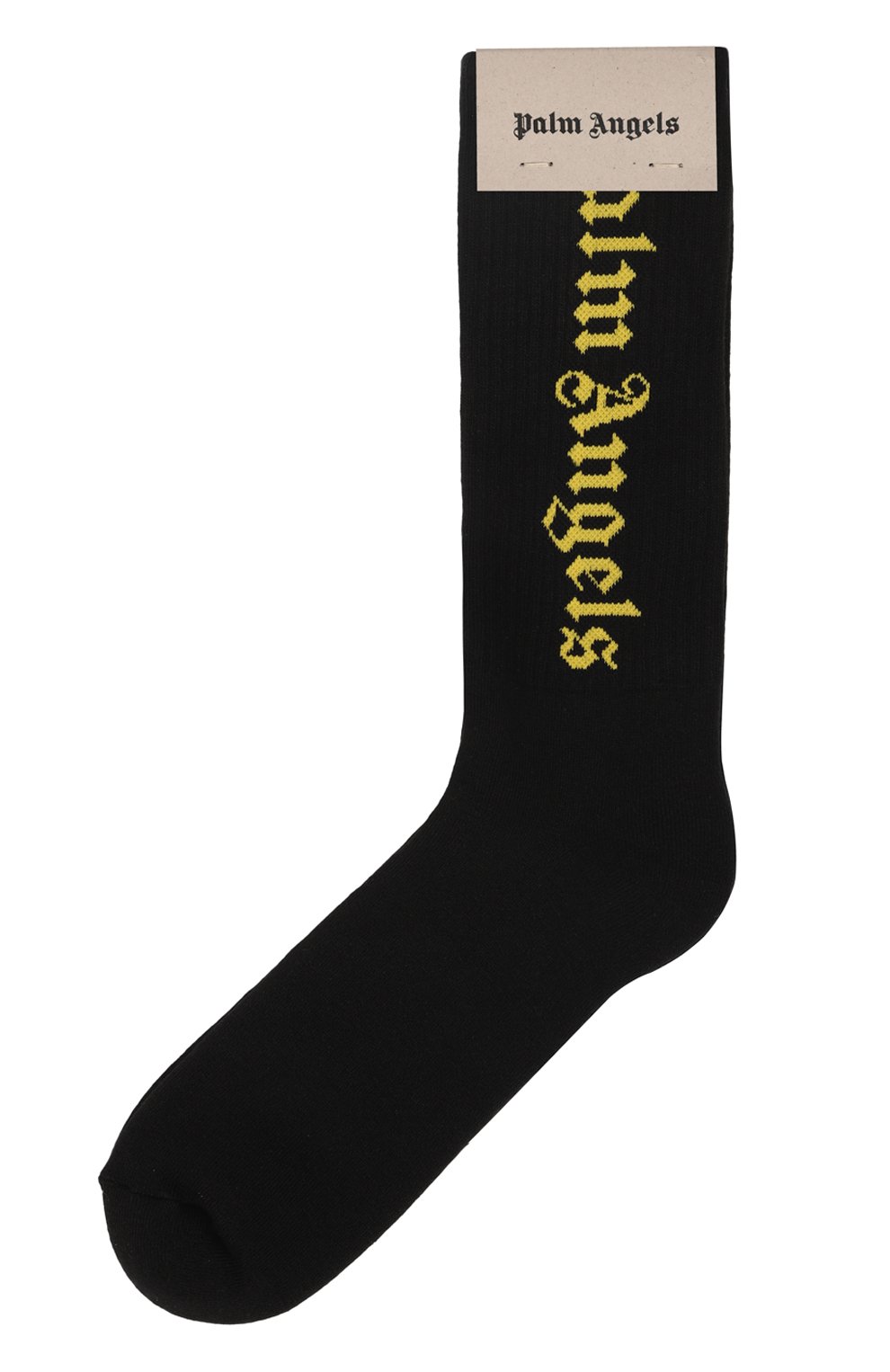 Хлопковые носки PALM ANGELS, арт. PMRA001F23FAB0011076, фото 1