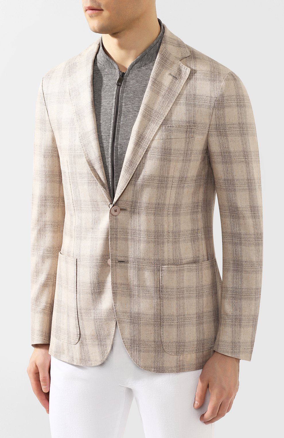 Шелковый пиджак CORNELIANI, арт. 85X560-0113019/90, фото 3