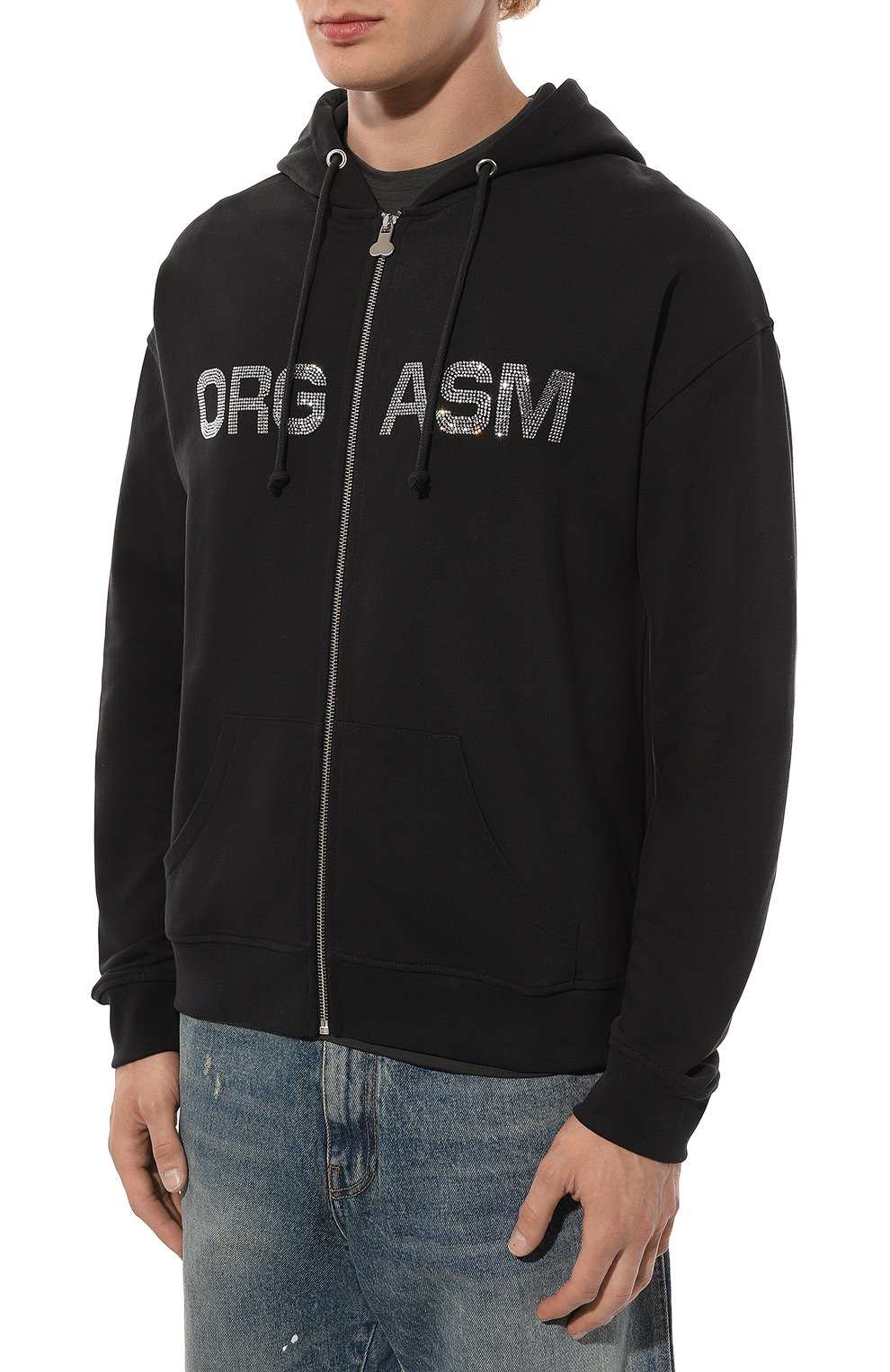 Хлопковая толстовка CARNE BOLLENTE, арт. AW23ZS0101, фото 3