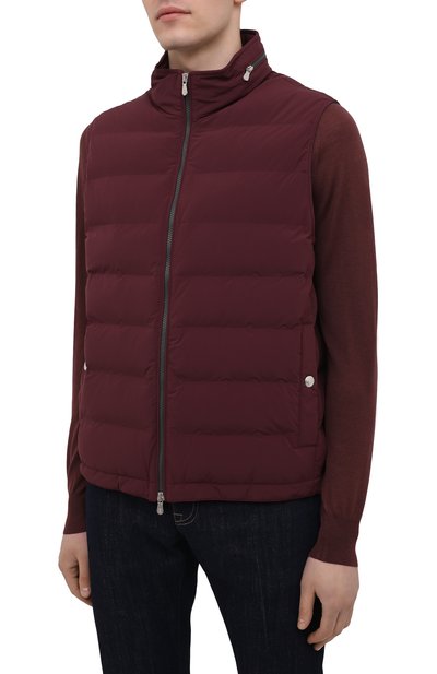Пуховый жилет BRUNELLO CUCINELLI, арт. ML4911714, фото 3