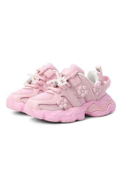 Комбинированные кроссовки MONNALISA, арт. 8CG004