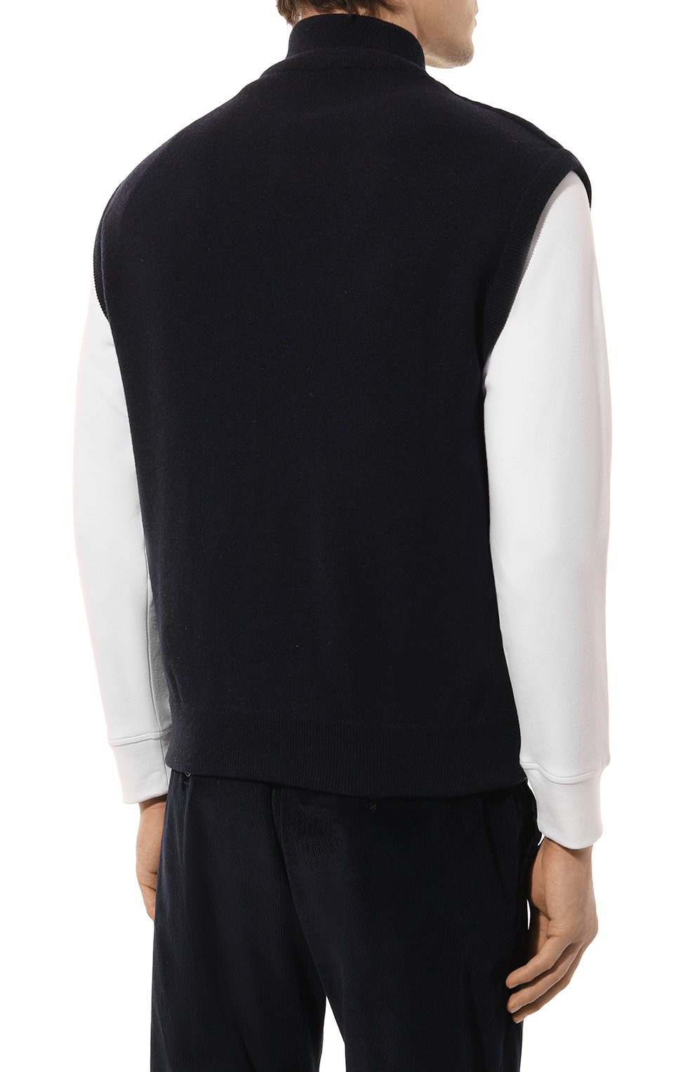 Утепленный жилет PAUL&SHARK темно-синего цвета по цене 49950 руб., арт. 14311242, фото 4 Утепленный жилет PAUL&SHARK, арт. 14311242, фото 4