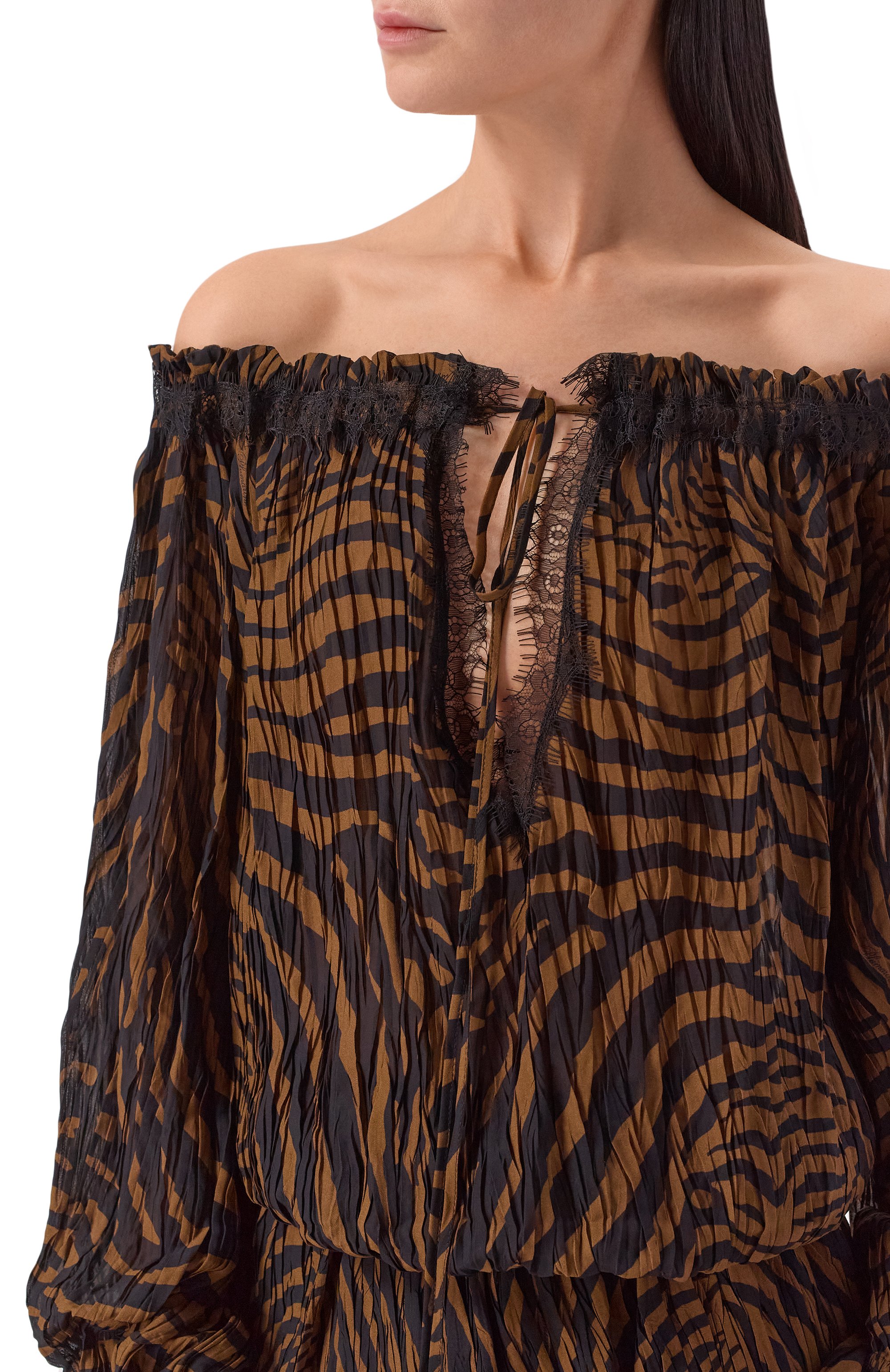 Блузка из вискозы BLUMARINE, арт. 2C440A, фото 5