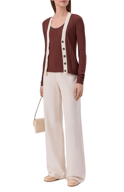 Женский топ из шерсти и кашемира BRUNELLO CUCINELLI, арт. M14817210