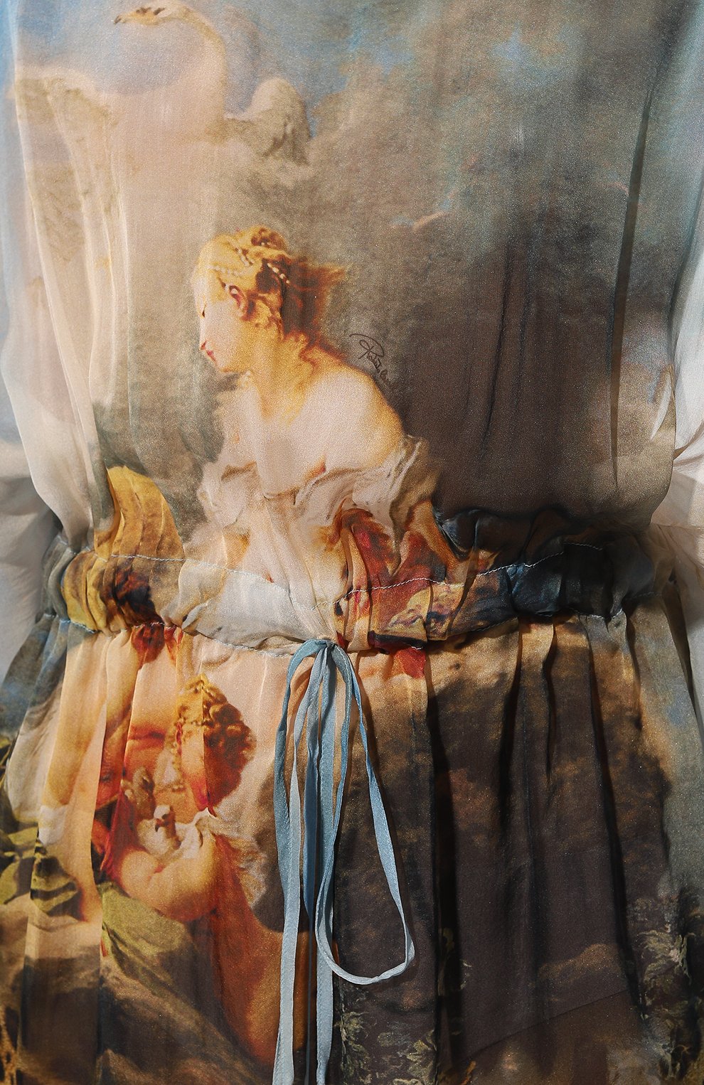 Шелковое платье ROBERTO CAVALLI, арт. RYT700/CTG38, фото 5