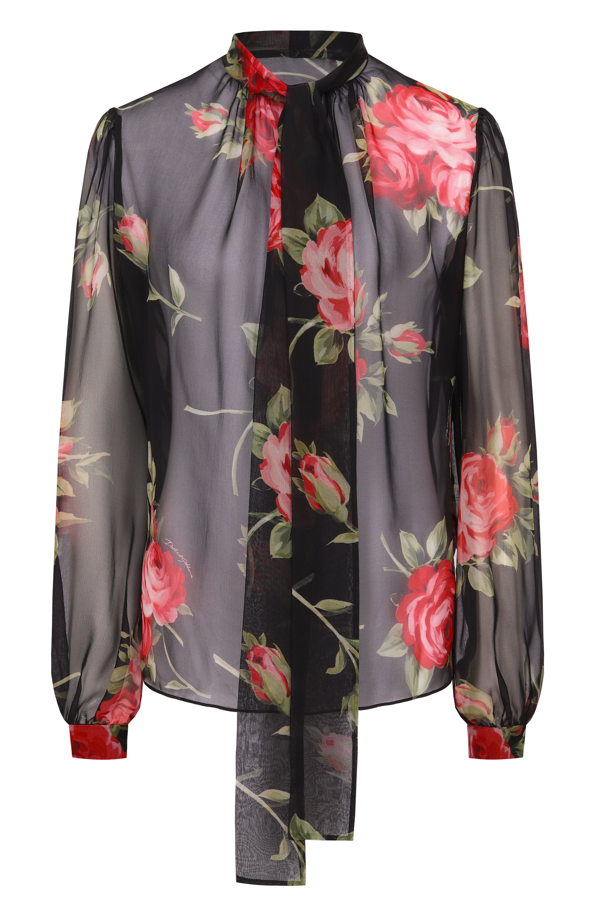 Шелковая блузка DOLCE & GABBANA, арт. F7BJ2T/IS11F, фото 1