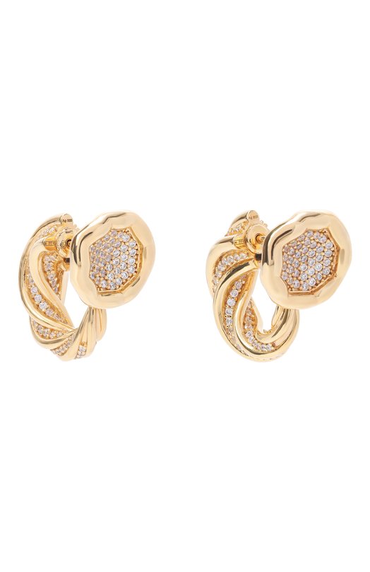 Серьги Bottega Veneta 804644/VB0B6 Золотой  804644/VB0B6 Фото 3