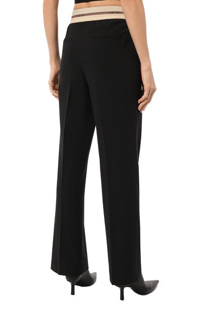 Брюки HELMUT LANG черного цвета по цене 51200 руб., арт. M05HW207, фото 4 Брюки HELMUT LANG, арт. M05HW207, фото 4
