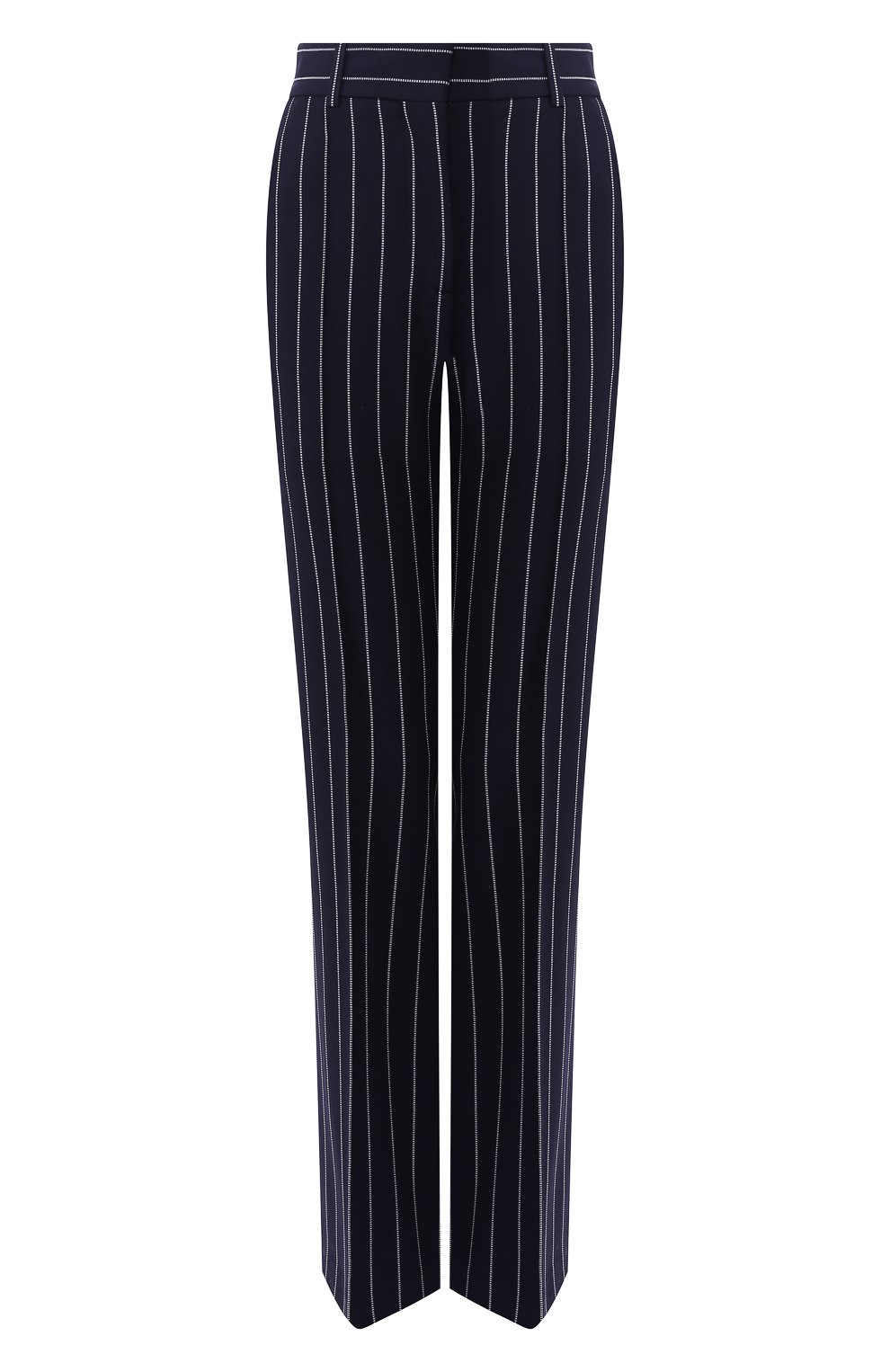 Брюки SEE BY CHLOÉ синего цвета по цене 27600 руб., арт. CHS19APA13030, фото 1 Брюки SEE BY CHLOÉ, арт. CHS19APA13030, фото 1