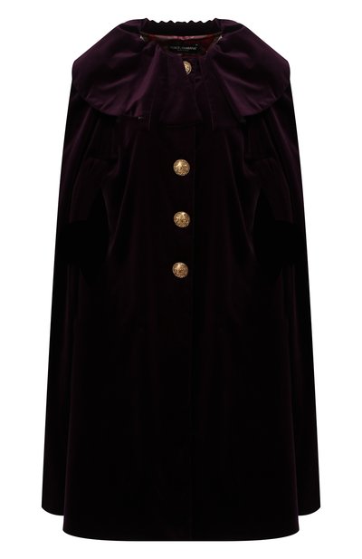 Женская бархатный кейп DOLCE & GABBANA, арт. F0Y01T/FUWBN