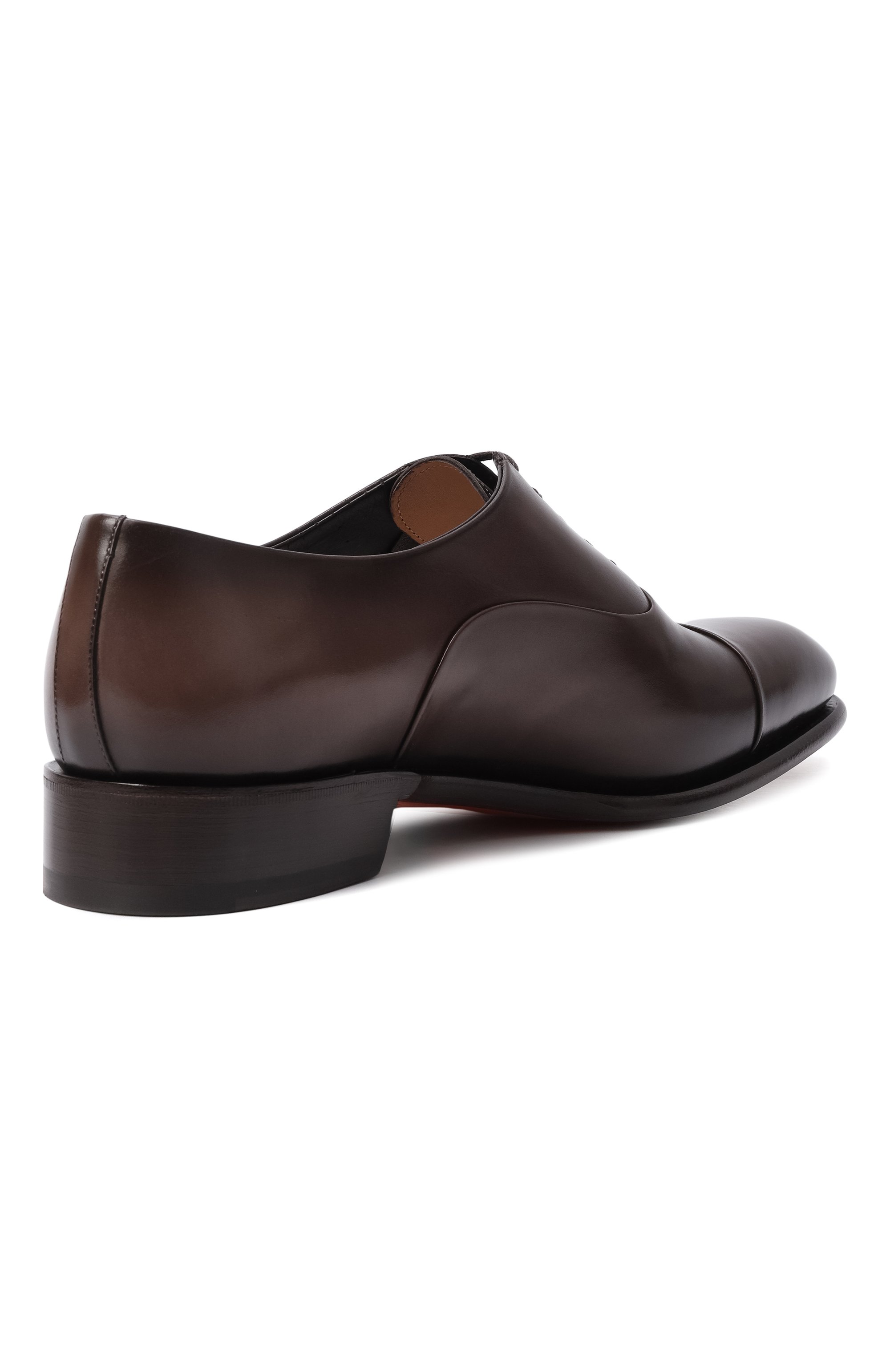 Кожаные оксфорды carter SANTONI, арт. MCCG12621MC1HVSY, фото 4