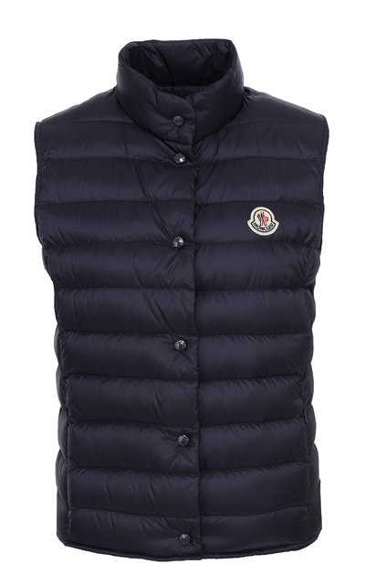 Женский стеганый пуховый жилет с воротником-стойкой MONCLER, арт. C1-093-48303-99-53048