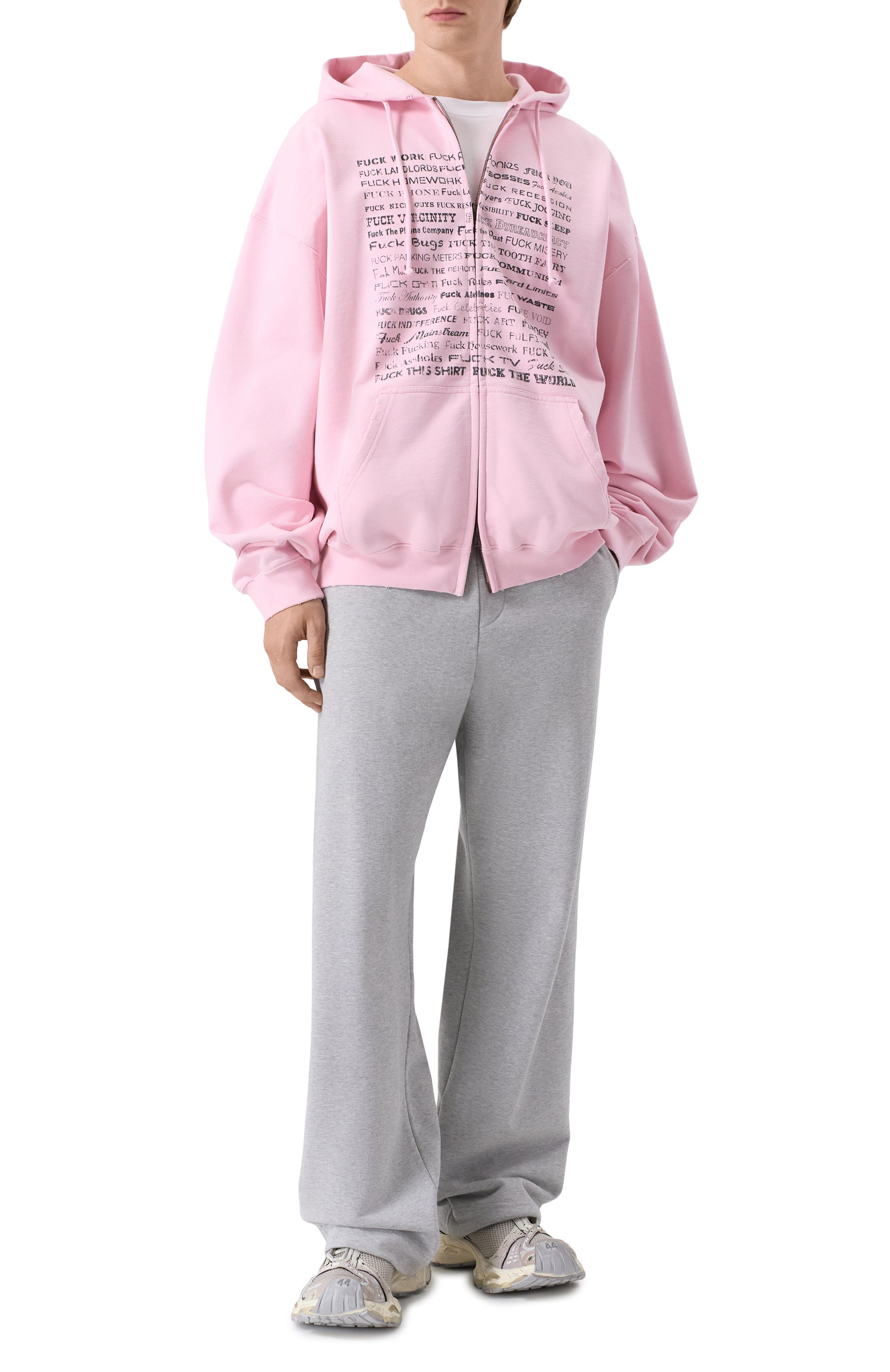 Хлопковая толстовка VETEMENTS, арт. ME76ZU209PX/1302 M0LLET0N, фото 2
