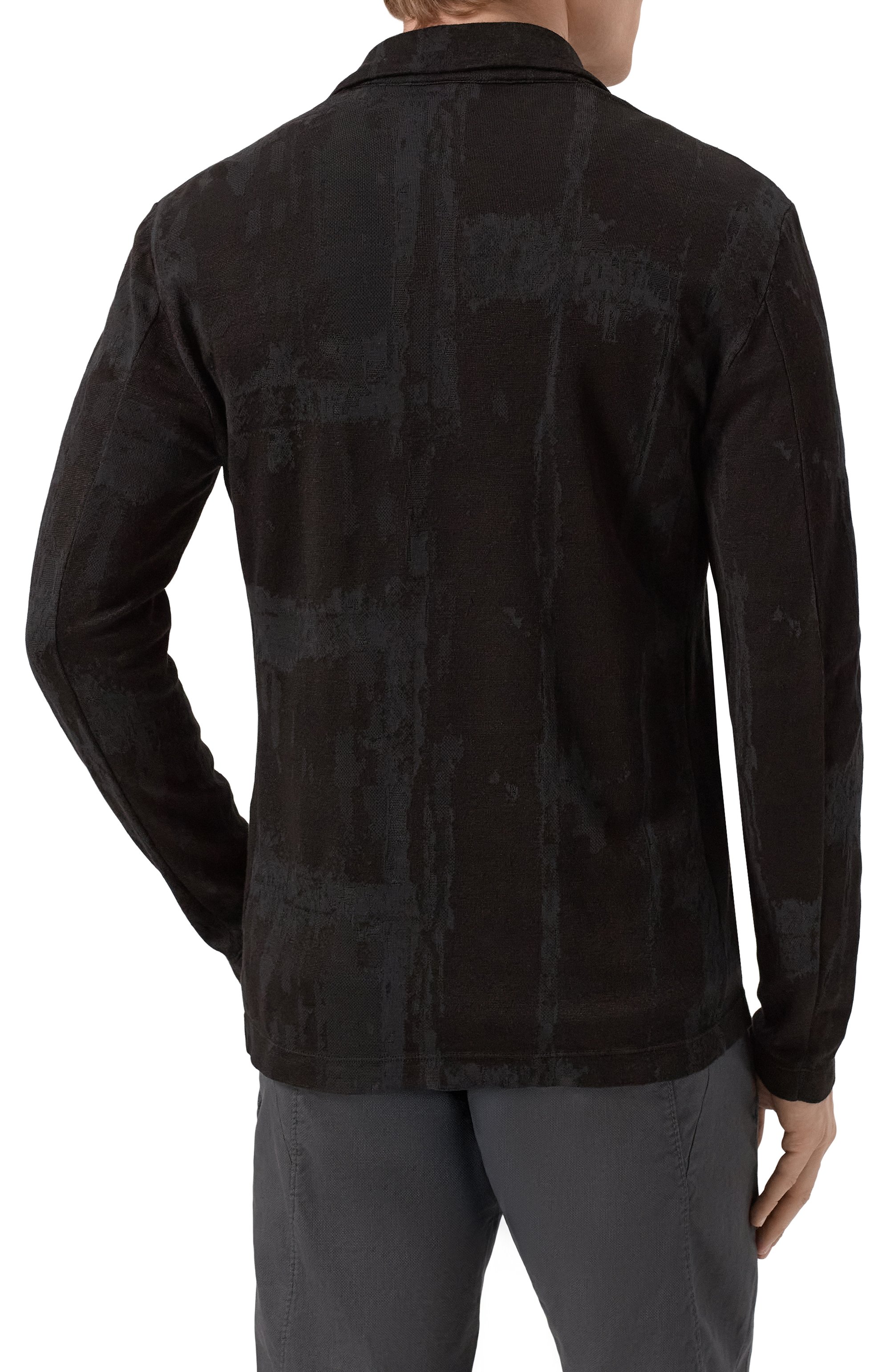 Пиджак изо льна и хлопка TRANSIT, арт. CFUTRZ18531, фото 6