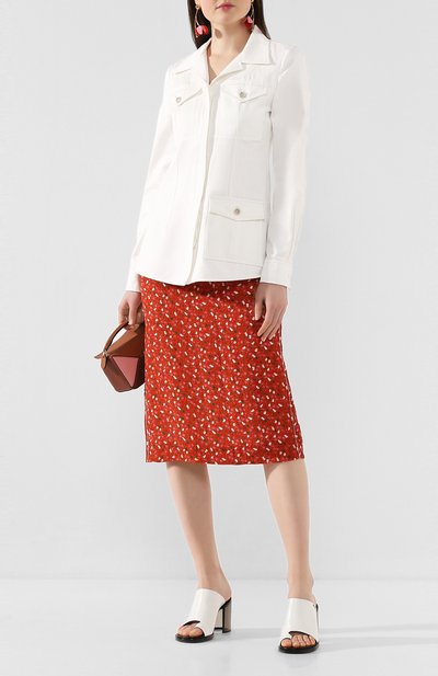 Юбка из смеси вискозы и шелка MARNI, арт. G0MAP26U01/TV746, фото 2